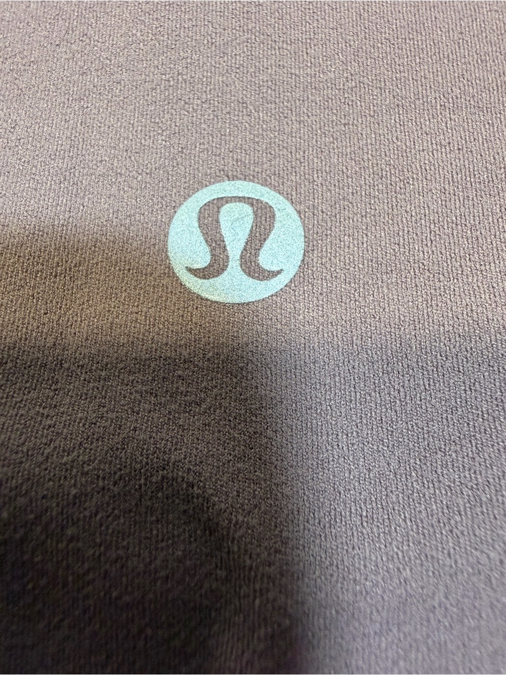 Lululemon Mauve Yoga /Workout Leggings with Silver Logo Size XXS High Rize